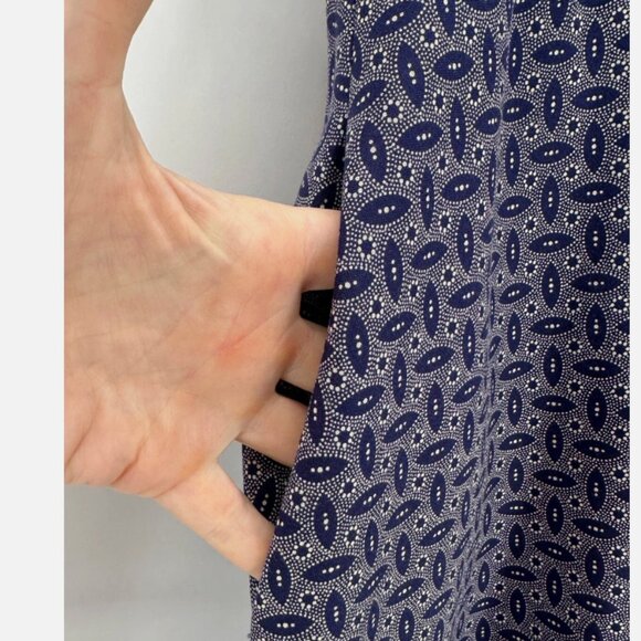 dress size S Navy Blue Sleeveless Union Label - Picture 2 of 8